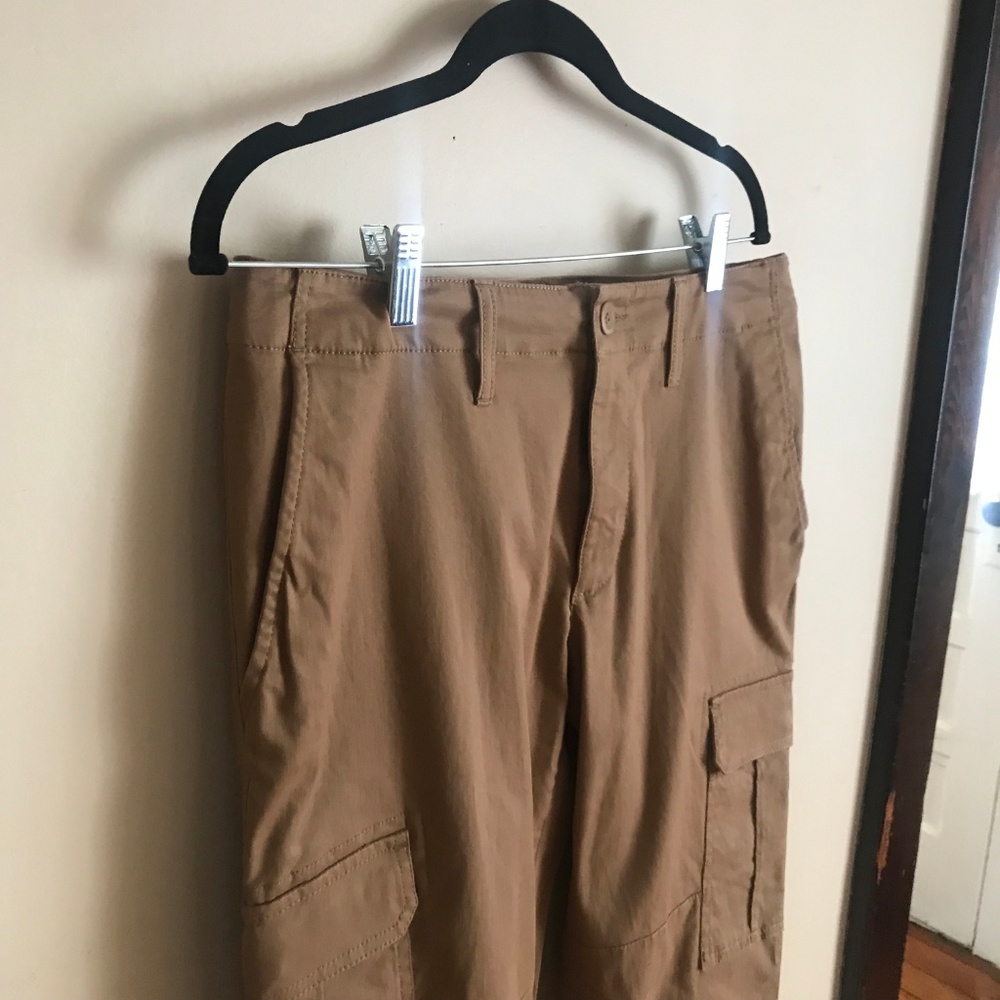 NWOT Wallin & Bros 32w/32. Dark Khaki Cargo Pants_3